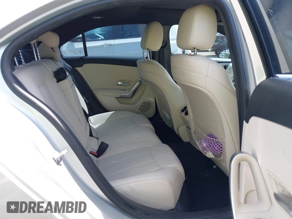 2020 Mercedes-Benz A 220 with VIN W1K3G4EB1LJ234968, listed as a IAAI auction lot 41707977 with 50,171 mi miles and . Bid and sale history available at DreamBid. Image 8.