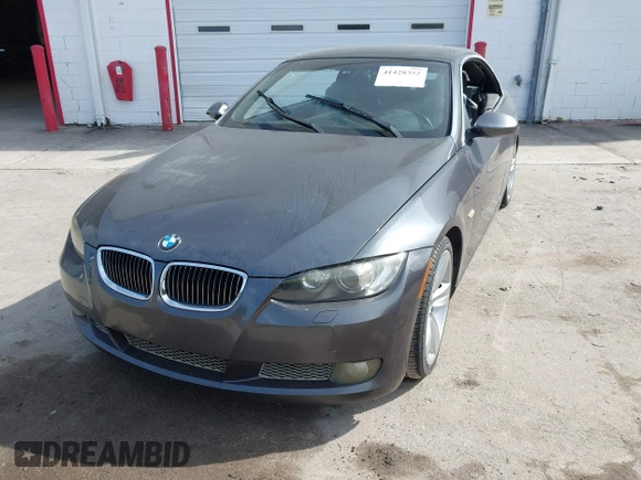 2007 BMW 3 Series 335i with VIN WBAWL73587PX47653, listed as a IAAI auction lot 41428352 with 225,457 mi miles. Bid and sale history available at carsss.com. Image 6.