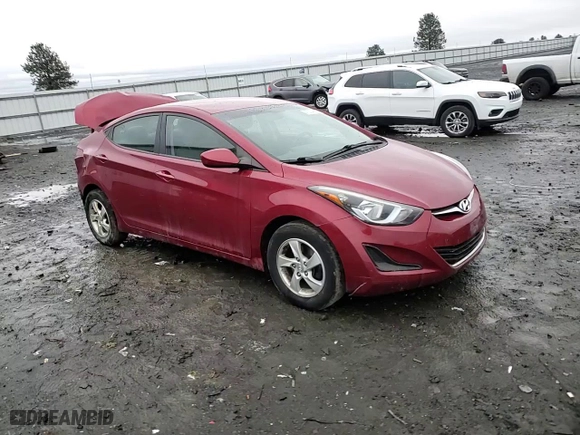 2014 Hyundai Elantra Limited with VIN 5NPDH4AE0EH528109, listed as a Copart auction lot 43054255 with 128,305 mi miles and Salvage Title. Bid and sale history available at carsss.com. Image 11.