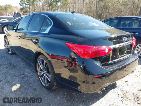 2014 Infiniti Q50 Premium z VIN JN1BV7AP4EM680924, wystawiony jako IAAI lot #41820183 z przebiegiem 125 455 mil mil oraz . Historia ofert i sprzedaży dostępna na DreamBid. Obrazek 3.