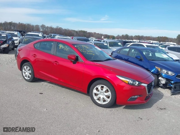 2018 Mazda Mazda3 4-Door Sport with VIN 3MZBN1U71JM161914, listed as a IAAI auction lot 40791111 with 31,107 mi miles. Bid and sale history available at carsss.com. Image 1.