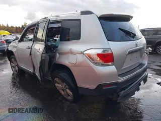 2012 Toyota Highlander Limited with VIN 5TDDK3EH4CS128576, listed as a IAAI auction lot 40867776 with 1 mi miles. Bid and sale history available at carsss.com. Image 3.