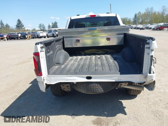 2024 Ford F-150 with VIN 1FTEX2LP1RKD38773, listed as a IAAI auction lot 41973683 with 7,538 mi miles and . Bid and sale history available at DreamBid. Image 17.