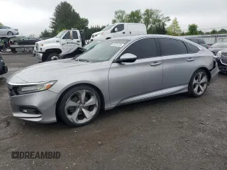 2018 Honda Accord Touring with VIN 1HGCV2F95JA003960, listed as a Copart auction lot 55324725 with 144,050 mi miles and Salvage title. Bid and sale history available at DreamBid. Image 1.