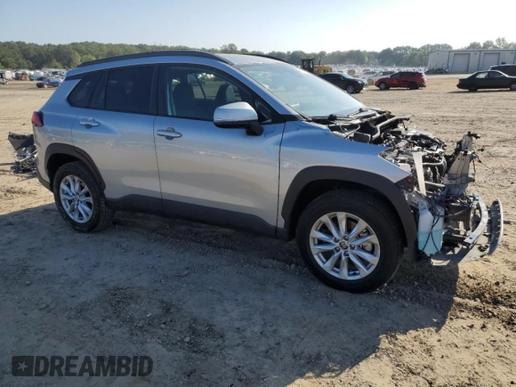 2022 Toyota Corolla Cross LE with VIN 7MUCAAAG0NV010646, listed as a Copart auction lot 72151744 with 59,273 mi miles and Salvage title. Bid and sale history available at DreamBid. Image 4.
