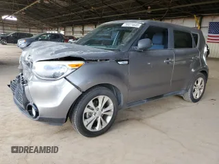 2016 Kia Soul + z VIN KNDJP3A53G7336013, wystawiony jako Copart lot #56074685 z przebiegiem 119 514 mil mil oraz Szkoda całkowita • Salvage title. Historia ofert i sprzedaży dostępna na DreamBid. Obrazek 1.