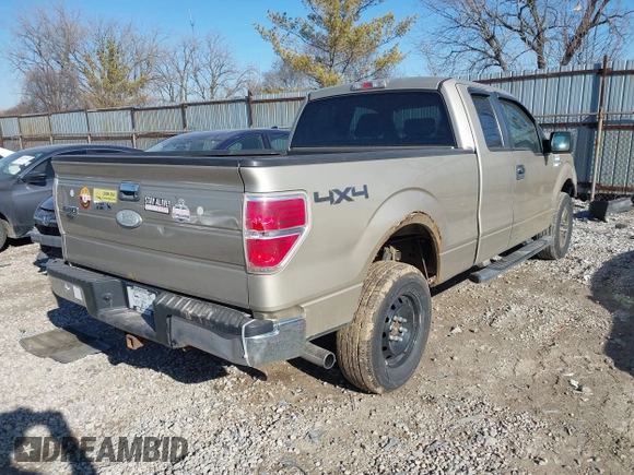 2009 Ford F-150 STX с VIN 1FTRX14899FA35204, выставлен на аукционе IAAI как лот 41757783 с пробегом 229 262 миль миль и . История ставок и продаж доступна на DreamBid. Изображение 4.