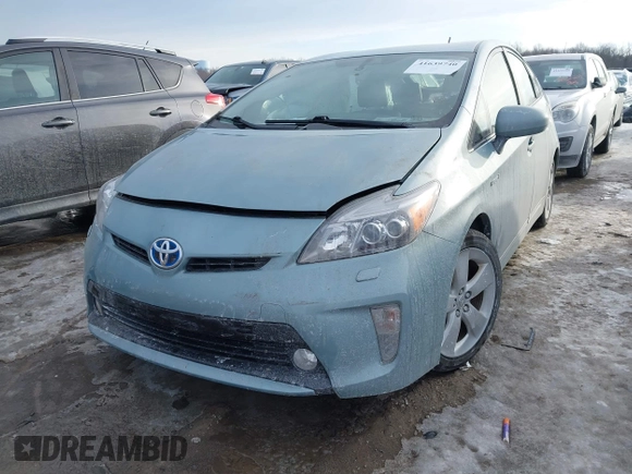 2013 Toyota Prius One with VIN JTDKN3DU2D5675687, listed as a IAAI auction lot 41639740 with 68,741 mi miles and . Bid and sale history available at DreamBid. Image 17.