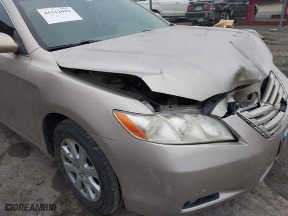2007 Toyota Camry CE with VIN JTNBE46K373063608, listed as a IAAI auction lot 41512092 with 153,408 mi miles. Bid and sale history available at carsss.com. Image 6.