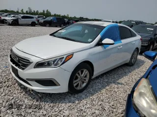 2016 Hyundai Sonata SE z VIN 5NPE24AF0GH399452, wystawiony jako Copart lot #57955295 z przebiegiem Nie podano mil oraz Czysty tytuł • Clean title. Historia ofert i sprzedaży dostępna na DreamBid. Obrazek 1.
