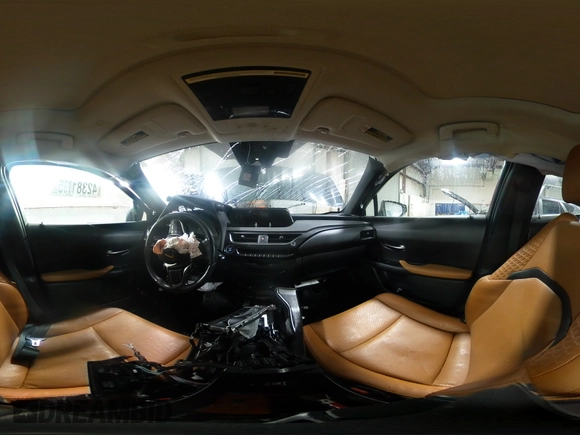 2019 Lexus UX 250h with VIN JTHU9JBH9K2009009, listed as a Copart auction lot 42381095 with Not provided miles and Salvage title. Bid and sale history available at DreamBid. Image 14.