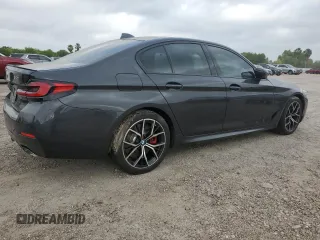2023 BMW 5 Series 540i with VIN WBA53BJ04PCL88945, listed as a Copart auction lot 51529275 with Not provided miles and Salvage title. Bid and sale history available at DreamBid. Image 3.