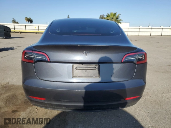 2023 Tesla Model 3 with VIN 5YJ3E1EA9PF714646, listed as a Copart auction lot 51551455 with 29,611 mi miles and Salvage Title. Bid and sale history available at DreamBid. Image 6.