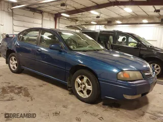 2005 Chevrolet Impala LS with VIN 2G1WH55K059255490, listed as a IAAI auction lot 41672794 with 205,724 mi miles. Bid and sale history available at carsss.com. Image 1.