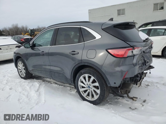 2021 Ford Escape Titanium Hybrid с VIN 1FMCU9DZ6MUA77030, выставлен на аукционе Copart как лот 41830245 с пробегом 83 474 миль миль и Списание • Salvage title. История ставок и продаж доступна на DreamBid. Изображение 2.