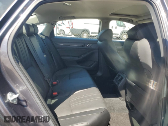 2021 Honda Accord Touring with VIN 1HGCV2F98MA010065, listed as a Copart auction lot 57679615 with 16,748 mi miles and Salvage title. Bid and sale history available at DreamBid. Image 10.