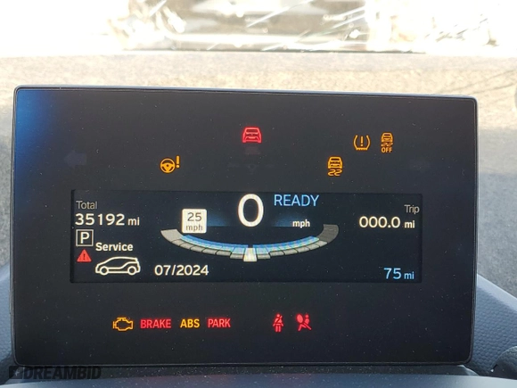 2019 BMW i3 s with VIN WBY8P8C54K7D00818, listed as a Copart auction lot 54627474 with 35,192 mi miles. Bid and sale history available at carsss.com. Image 9.