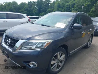 2013 Nissan Pathfinder SV with VIN 5N1AR2MMXDC669881, listed as a IAAI auction lot 42571921 with 158,714 mi miles and . Bid and sale history available at DreamBid. Image 2.