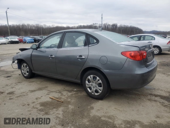 2010 Hyundai Elantra GLS with VIN KMHDU4AD2AU019928, listed as a Copart auction lot 47996125 with 169,334 mi miles and Salvage title. Bid and sale history available at DreamBid. Image 2.
