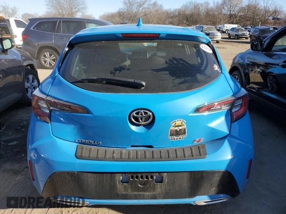 2021 Toyota Corolla Hatchback SE with VIN JTND4MBE6M3146635, listed as a Copart auction lot 40959054 with 70,721 mi miles. Bid and sale history available at carsss.com. Image 6.