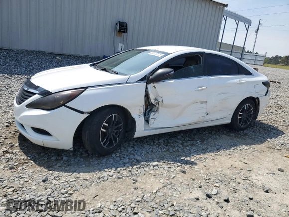 2011 Hyundai Sonata GLS with VIN 5NPEB4ACXBH127022, listed as a Copart auction lot 50776775 with 203,356 mi miles and Salvage Title. Bid and sale history available at DreamBid. Image 1.