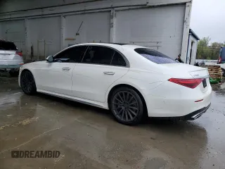 2022 Mercedes-Benz S 580 z VIN W1K6G7GB8NA106385, wystawiony jako Copart lot #52024595 z przebiegiem 75 696 mil mil oraz Szkoda całkowita • Salvage title. Historia ofert i sprzedaży dostępna na DreamBid. Obrazek 2.