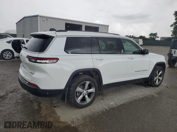 2022 Jeep Grand Cherokee Limited z VIN 1C4RJKBG8N8565275, wystawiony jako Copart lot #61261725 z przebiegiem 27 503 mil mil oraz Szkoda całkowita • Salvage title. Historia ofert i sprzedaży dostępna na DreamBid. Obrazek 3.