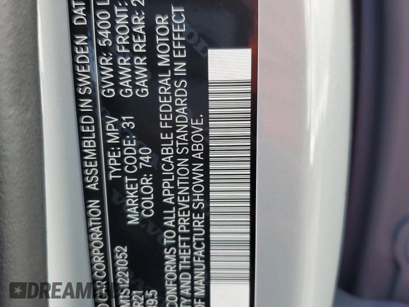 2025 Volvo XC60 Ultra с VIN YV4M12RM1S1221052, выставлен на аукционе Copart как лот 59017845 с пробегом Не указан миль и На запчасти • Non repairable. История ставок и продаж доступна на DreamBid. Изображение 13.