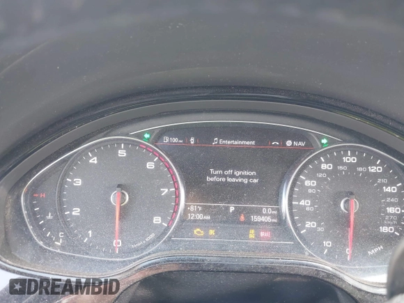 2014 Audi A8 4.0T with VIN WAUR2AFD8EN004371, listed as a IAAI auction lot 42693492 with 159,405 mi miles and . Bid and sale history available at DreamBid. Image 7.