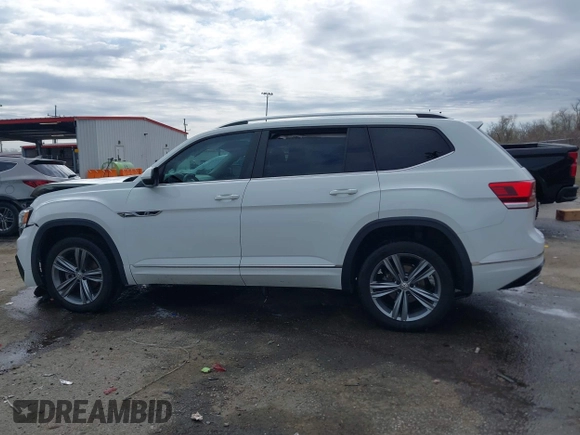 2019 Volkswagen Atlas SEL R-Line with VIN 1V2RR2CA6KC594588, listed as a IAAI auction lot 41686713 with 125,180 mi miles and . Bid and sale history available at DreamBid. Image 14.