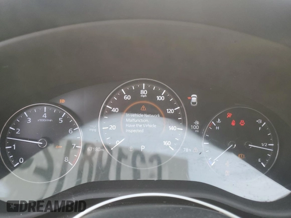 2020 Mazda CX-30 Select with VIN 3MVDMBCL8LM110690, listed as a Copart auction lot 63198125 with 67,180 mi miles and Salvage title. Bid and sale history available at DreamBid. Image 9.