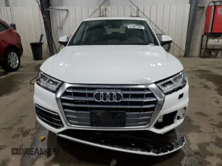 2019 Audi Q5 Premium Plus with VIN WA1BNAFY2K2035945, listed as a Copart auction lot 57507345 with 79,866 mi miles and Salvage title. Bid and sale history available at DreamBid. Image 5.