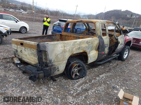 2000 Dodge 1500 with VIN 3B7HF13Z3YG101624, listed as a IAAI auction lot 41480973 with 108,000 mi miles and . Bid and sale history available at DreamBid. Image 4.
