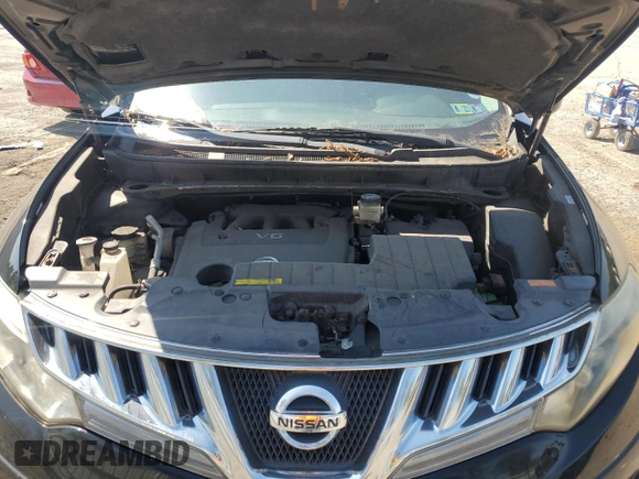 2009 Nissan Murano LE with VIN JN8AZ18W09W121411, listed as a Copart auction lot 70906664 with 163,904 mi miles and Clean Title. Bid and sale history available at carsss.com. Image 12.