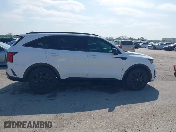 2022 Kia Sorento SX with VIN 5XYRK4LF1NG078345, listed as a IAAI auction lot 42016359 with 102,856 mi miles and . Bid and sale history available at DreamBid. Image 13.