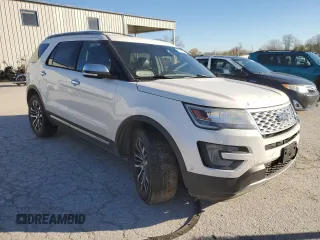 2016 Ford Explorer Platinum with VIN 1FM5K8HT5GGD13491, listed as a Copart auction lot 80239324 with Not Provided miles and Salvage Title. Bid and sale history available at DreamBid. Image 4.