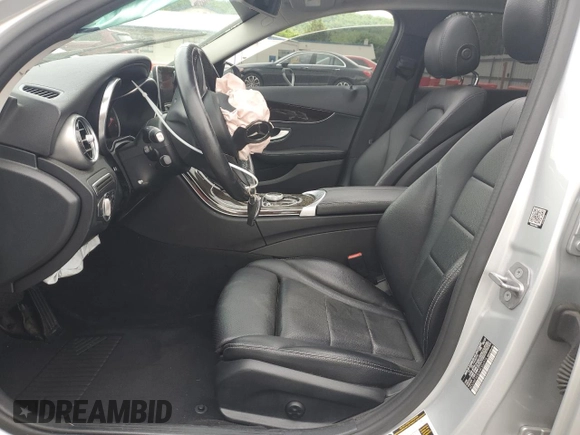 2017 Mercedes-Benz C 300 с VIN WDDWF4KB3HR306976, выставлен на аукционе Copart как лот 57585515 с пробегом 33 222 миль миль и Списание • Salvage title. История ставок и продаж доступна на DreamBid. Изображение 7.