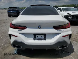2020 BMW 8 Series 840i with VIN WBAGV4C04LCD73578, listed as a Copart auction lot 52693374 with 0 mi miles. Bid and sale history available at carsss.com. Image 6.