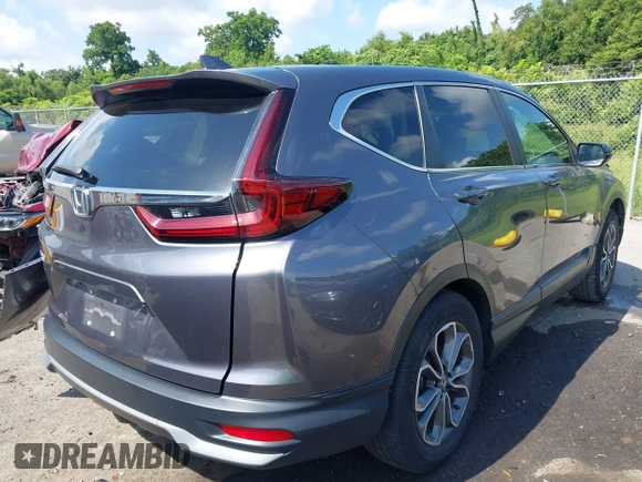 2021 Honda CR-V EX z VIN 2HKRW1H52MH425076, wystawiony jako IAAI lot #42442405 z przebiegiem 11 464 mil mil oraz . Historia ofert i sprzedaży dostępna na DreamBid. Obrazek 4.