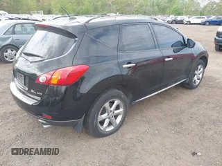 2009 Nissan Murano S with VIN JN8AZ18W19W205964, listed as a IAAI auction lot 42161698 with 154,503 mi miles and . Bid and sale history available at carsss.com. Image 4.