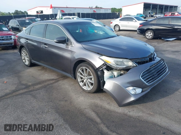 2015 Toyota Avalon Limited with VIN 4T1BK1EB4FU162164, listed as a IAAI auction lot 42041070 with 176,167 mi miles and . Bid and sale history available at DreamBid. Image 1.