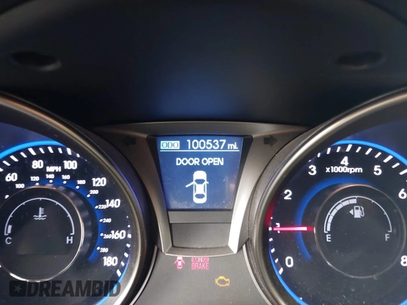 2014 Hyundai Genesis Coupe Ultimate with VIN KMHHU6KJ1EU120076, listed as a IAAI auction lot 42373762 with 100,537 mi miles and . Bid and sale history available at DreamBid. Image 16.
