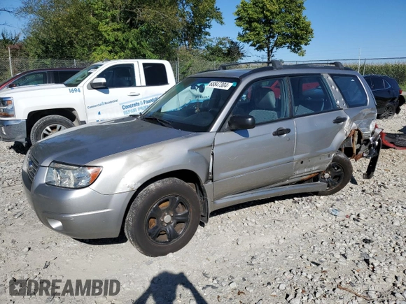 2006 Subaru Forester 2.5 X with VIN JF1SG63676H713811, listed as a Copart auction lot 68847304 with 188,256 mi miles and Salvage Title. Bid and sale history available at carsss.com. Image 1.