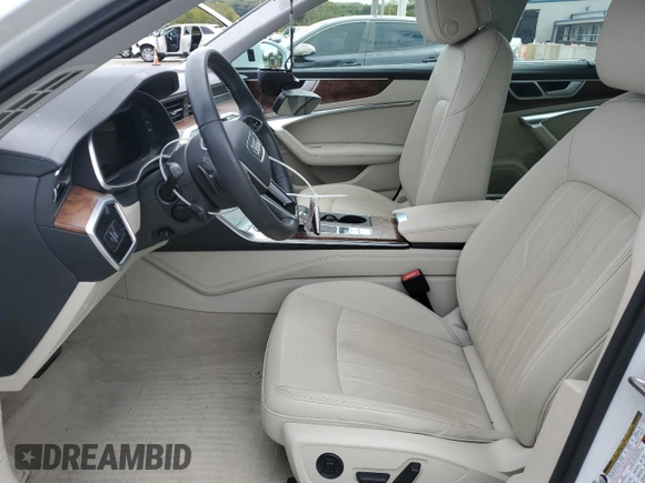 2022 Audi A6 Prestige with VIN WAUM2BF21NN058478, listed as a Copart auction lot 71114514 with 33,019 mi miles and Salvage Title. Bid and sale history available at carsss.com. Image 7.