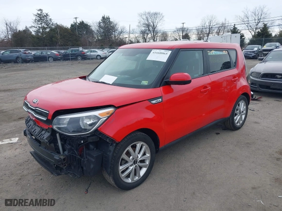 2019 Kia Soul + with VIN KNDJP3A58K7015495, listed as a IAAI auction lot 41668065 with 93,862 mi miles. Bid and sale history available at carsss.com. Image 17.