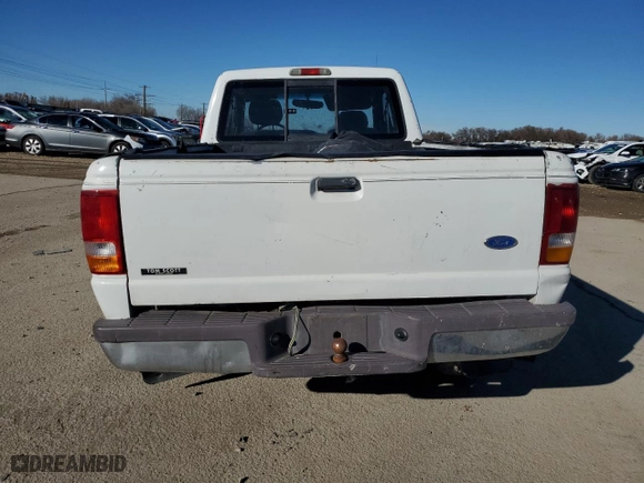 1994 Ford Ranger Splash with VIN 1FTCR15X1RPA83313, listed as a Copart auction lot 41638045 with 65,747 mi miles and Salvage Title. Bid and sale history available at carsss.com. Image 6.