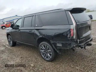 2023 Cadillac Escalade ESV 4WD Sport Platinum z VIN 1GYS4RKL1PR156900, wystawiony jako Copart lot #56356725 z przebiegiem 107 759 mil mil oraz Czysty tytuł • Clean title. Historia ofert i sprzedaży dostępna na DreamBid. Obrazek 2.