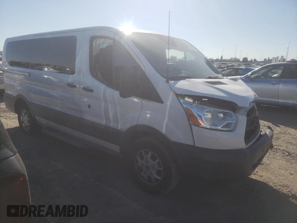 2016 Ford Transit Wagon XL with VIN 1FMZK1YM9GKB28861, listed as a Copart auction lot 77015814 with 111,384 mi miles and Salvage Title. Bid and sale history available at carsss.com. Image 4.