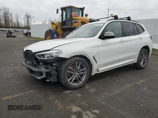 2020 BMW X3 M40i with VIN 5UXTY9C03L9C81167, listed as a Copart auction lot 85816284 with 42,211 mi miles and Salvage Title. Bid and sale history available at DreamBid. Image 1.