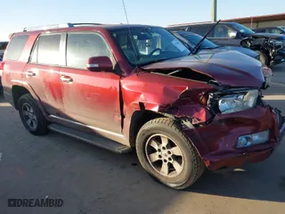 2011 Toyota 4Runner SR5 with VIN JTEZU5JR6B5017554, listed as a IAAI auction lot 41356165 with 212,014 mi miles. Bid and sale history available at carsss.com. Image 1.